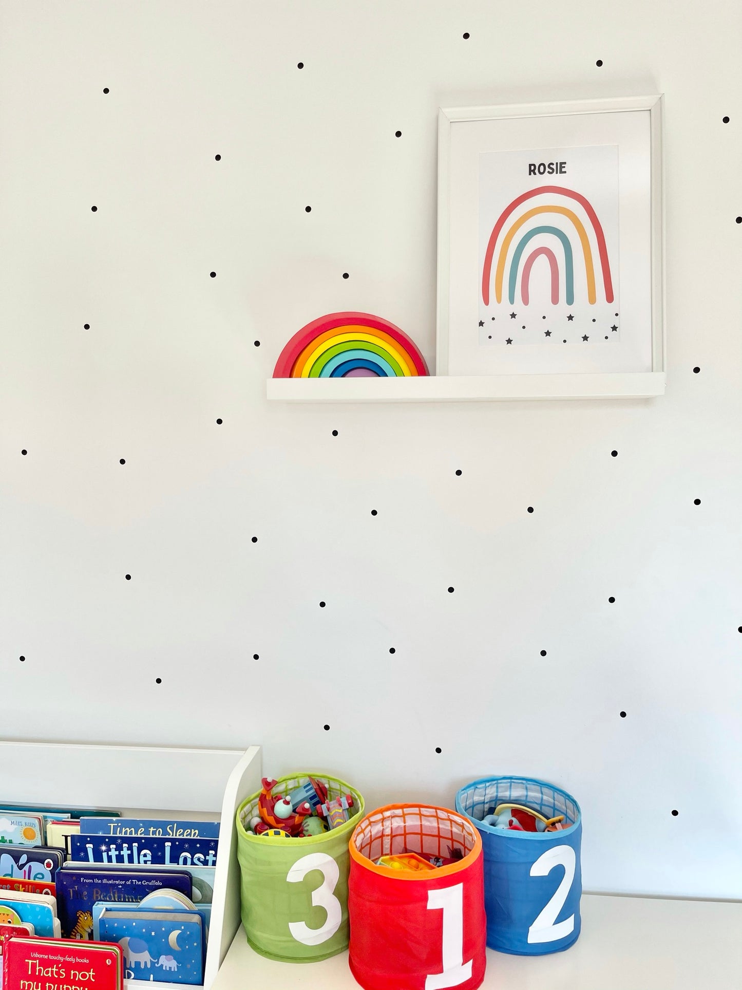 Personalised Rainbow Wall Art Prints