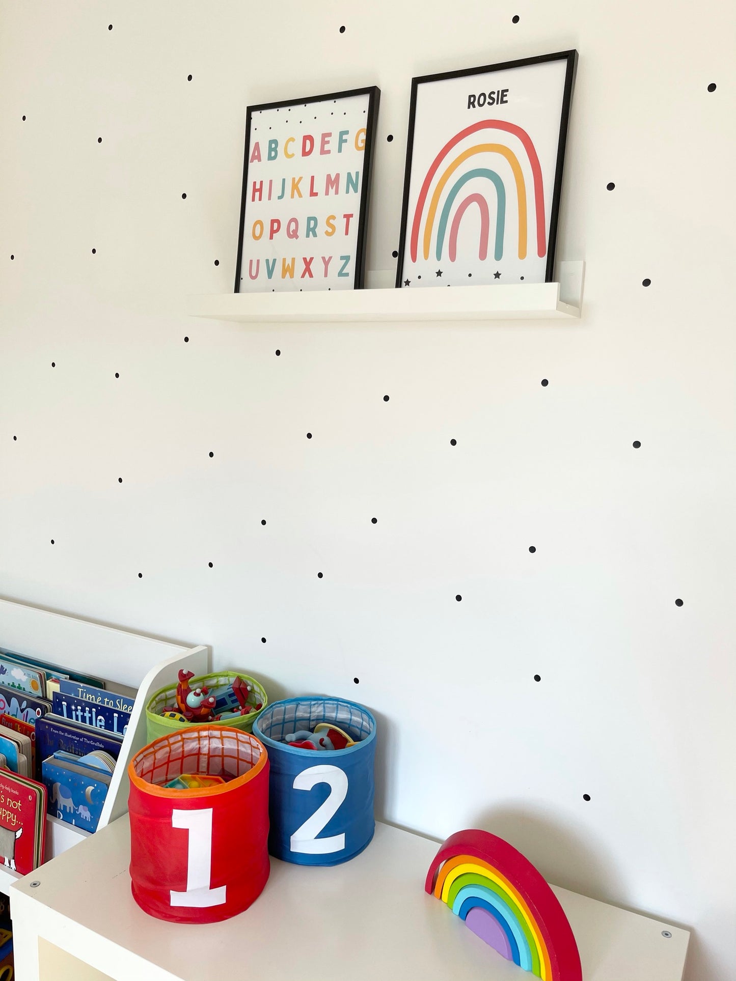 Personalised Rainbow Wall Art Prints