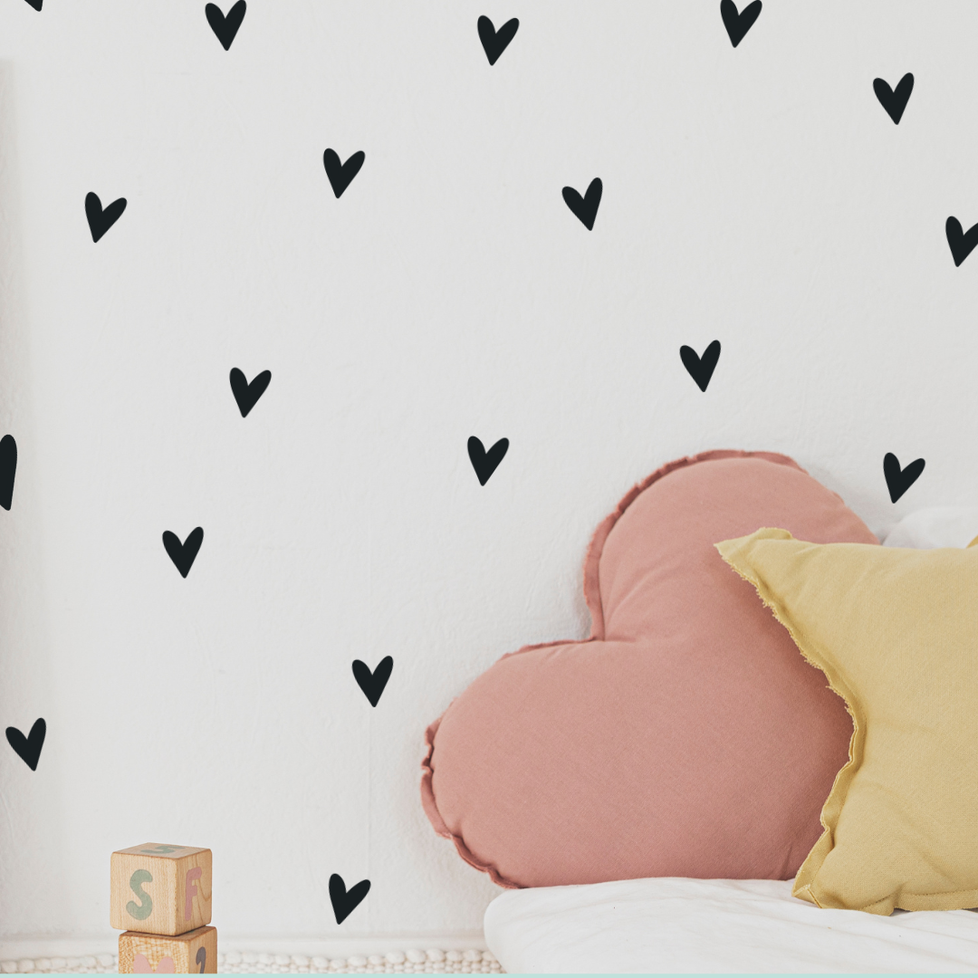 NEW Heart Wall Stickers