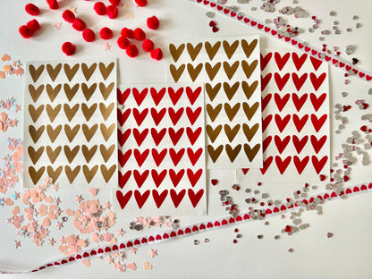 Multi-Set of Heart Wall Stickers