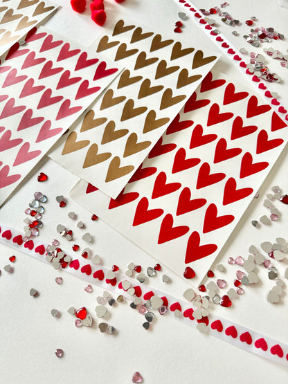Multi-Set of Heart Wall Stickers