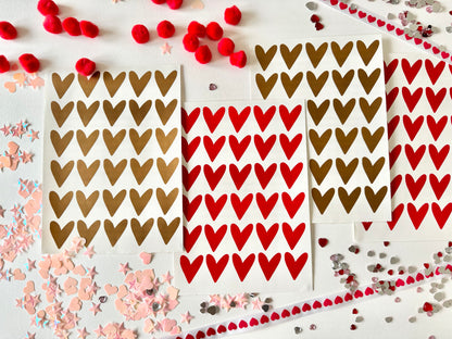 Multi-Set of Heart Wall Stickers