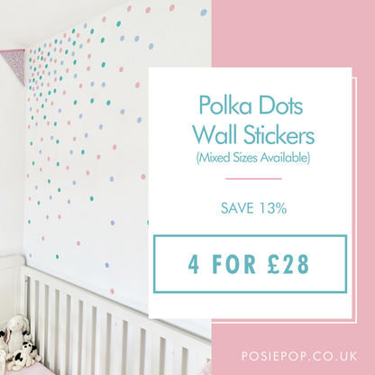 Multi-Set of Polka Dot Wall Stickers