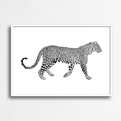 Leopard Wall Art Print