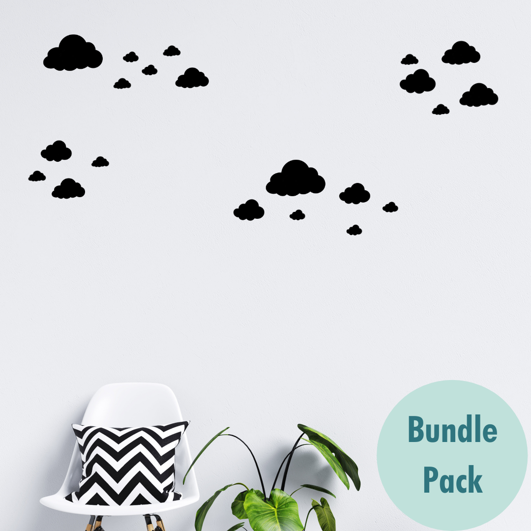 Cloud Wall Sticker Bundle