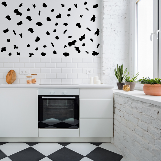 Cow Spot Wall Stickers