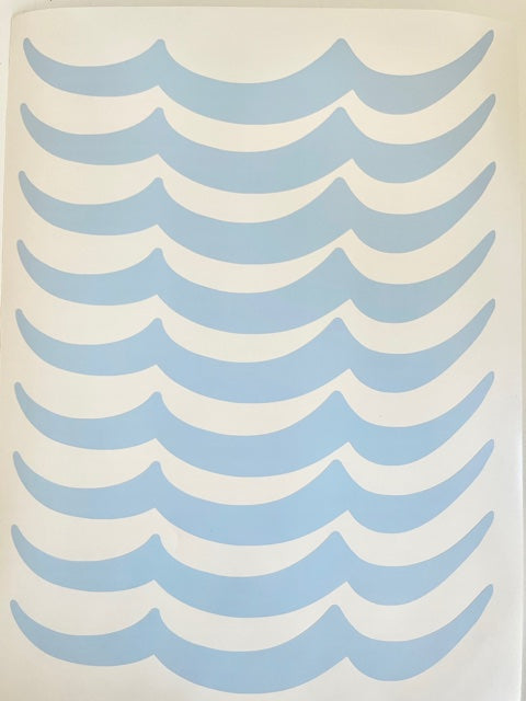 Wave Wall Stickers