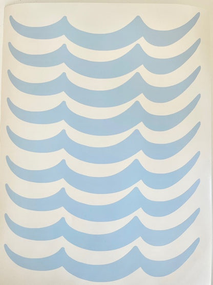 Wave Wall Stickers