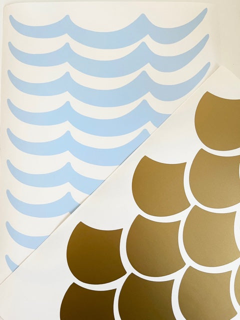 Wave Wall Stickers