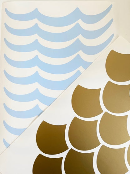 Wave Wall Stickers