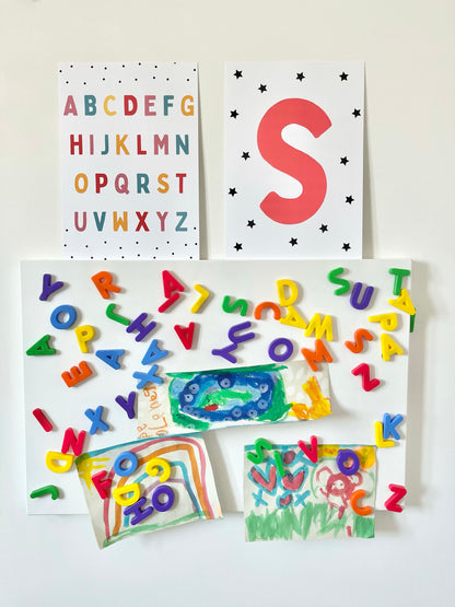 ABC Alphabet Wall Art Prints