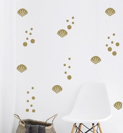 Shells Wall Stickers